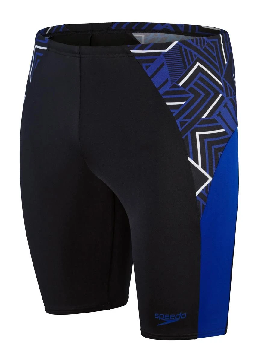 Speedo Eco Endurance+ Splice Jammer - Black/ Chroma Blue/ White 8 Speedo Eco Endurance+ Splice Jammer - Black/ Chroma Blue/ White - Image 6