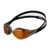 Speedo Fastskin Pure Focus Mirror Goggles - Black / Cool Grey / Fire Gold