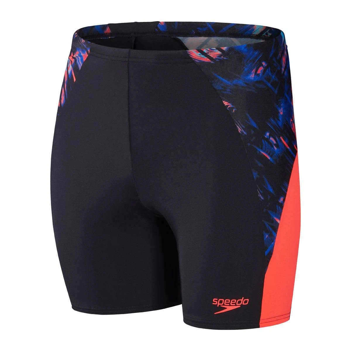 Speedo ECO END+ Splice Mid Jammer - Black/True Colbalt/Volcanic Orange/Hypersonic Blue 6 Speedo ECO END+ Splice Mid Jammer - Black/True Colbalt/Volcanic Orange/Hypersonic Blue - Image 4