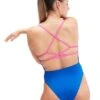 Speedo Solid Lattice Back Swimsuit - True Cobalt/Candy Vibe -Speedo Store tumbnail 52c533cd 13e9 4ad7 b6e2 56a89de2a404