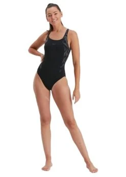 Speedo Hyperboom Splice Muscleback Swimsuit - Black/Grey -Speedo Store tumbnail 5381b039 116e 44b2 9e16 07cfed988874