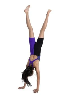 Speedo Girl's Fastskin Junior Endurance+ Openback Kneesuit - Black / Violet -Speedo Store tumbnail 54b0623f aec6 4347 9efd 742353c27593