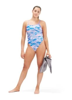 Speedo Allover Digital Vback Swimsuit - Clearwater Dawn -Speedo Store tumbnail 56cb7e66 e870 4d5f b5ba a15805295d46
