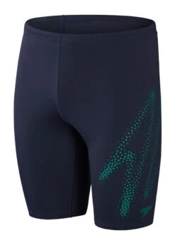 Speedo Hyper Boom Placement Jammer - True Navy/Jungle Green -Speedo Store tumbnail 593c4dad a54b 4ecb be09 470b12eb1e83