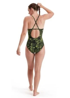 Speedo Allover Fixed Crossback Swimsuit - Black/ Atomic Lime 21 Speedo Allover Fixed Crossback Swimsuit - Black/ Atomic Lime -Speedo Store tumbnail 5a315578 d64f 4ea3 bd8a 68dd8b9e9143