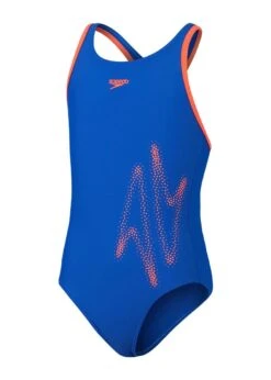 SPEEDO GIRLS HYPERBOOM PLACEMENT FLYBACK SWIMSUIT - TRUE COBALT / VOLCANIC ORANGE -Speedo Store tumbnail 5d538620 1356 4903 b036 dce58cdb3ad0
