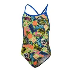 Speedo Girl's Comic Chaos Allover Vback Swimsuit - Green/ Lime/ Blue 32 Speedo Girl's Comic Chaos Allover Vback Swimsuit - Green/ Lime/ Blue -Speedo Store tumbnail 5e467f3e 76f4 4267 b41f 7b49ce50e5ab