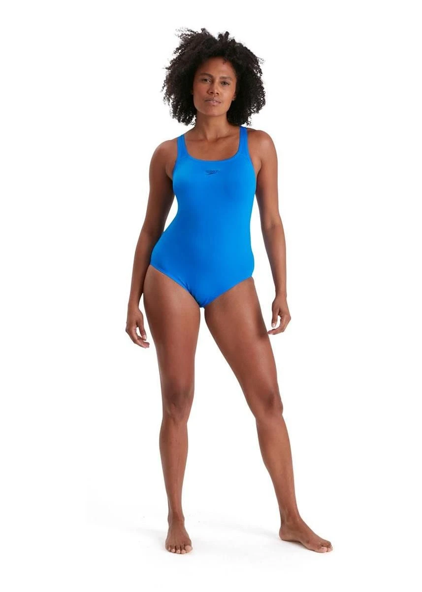 Speedo Eco Endurance+ Medalist Swimsuit - Bondi Blue 4 Speedo Eco Endurance+ Medalist Swimsuit - Bondi Blue - Image 2