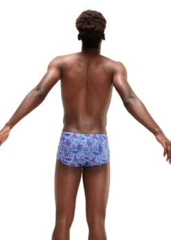 Speedo Allover Digital 17cm Briefs - Jump Around