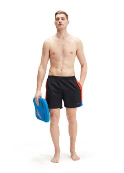 Speedo Hyper Boom Splice 16" Watershort - Black/Volcanic Orange/True Colbalt -Speedo Store tumbnail 6448491f cbd1 4b58 b38e e70039e391a4