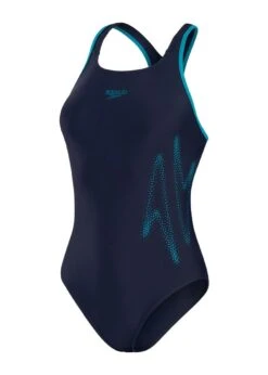 SPEEDO HYPERBOOM RACERBACK SWIMSUIT - BLACK / OCEAN DEPTHS -Speedo Store tumbnail 64b98812 d6b9 4a72 9b77 0b9a2fcaafc7