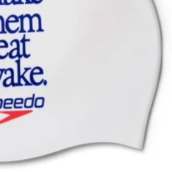 Speedo Logo Placement Silicone Cap - White/ Reflex Blue/ Speedo Red -Speedo Store tumbnail 6c07643c af49 4b10 b034 20f4e13987ad