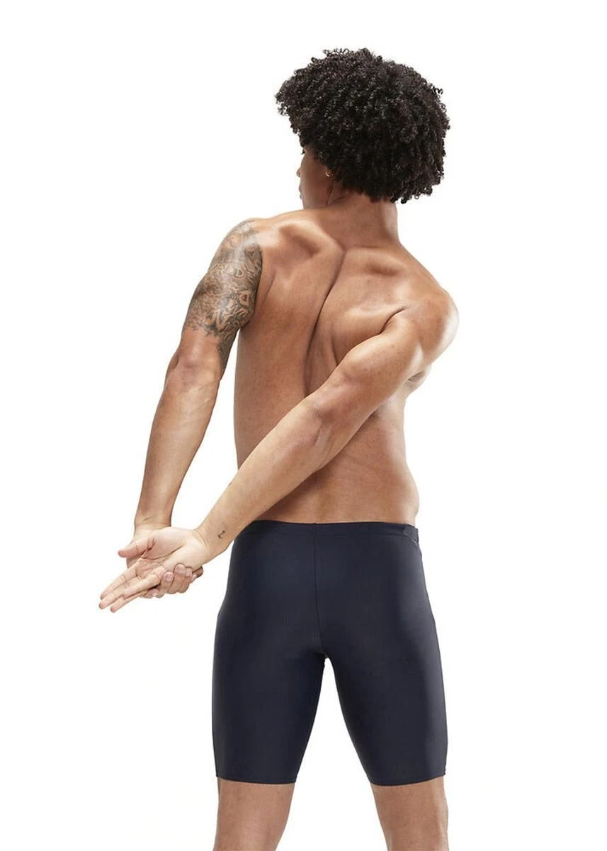 Speedo Medley Logo Jammer - Navy/Green 18 Speedo Medley Logo Jammer - Navy/Green - Image 16