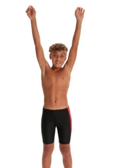 Speedo Boys Dive Jammer - Black/Fed Red/Dove Grey -Speedo Store tumbnail 71d77d54 f809 4216 8d4f 112018c09e56