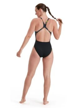 Speedo Placement Digital Powerback Swimsuit - Black/ Lime/ Salso/ Adriatic -Speedo Store tumbnail 7643a9d8 5db2 4df5 b74d 7bda0245913e