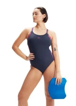 SPEEDO SHAPING PRINTED ENTWINE 1 PIECE SWIMSUIT - TRUE NAVY / BERRY COOL / TUSCAN BLOOM -Speedo Store tumbnail 76bb2bb9 5716 49e8 8521 c126c5cf7c83