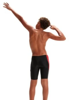 Speedo Boys Dive Jammer - Black/Fed Red/Dove Grey -Speedo Store tumbnail 7f7dd7e7 c5b0 4116 a546 43046b5d43a9