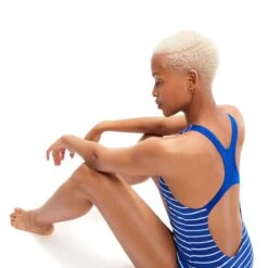 Speedo ECO Endurance+ Printed Medalist Swimsuit - Chroma Blue/ White 12 Speedo ECO Endurance+ Printed Medalist Swimsuit - Chroma Blue/ White -Speedo Store tumbnail 83ae670d 234f 4827 9d96 890254c7f3bb