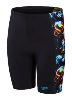 Speedo Boys Digital Panel Jammer - Black/Hypersonic Blue/Volcanic Orange/Lumo Green/Fluo Tiger 7 Speedo Boys Digital Panel Jammer - Black/Hypersonic Blue/Volcanic Orange/Lumo Green/Fluo Tiger -Speedo Store tumbnail 8b805aed dde1 43af a5f2 23f84f225623