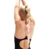Speedo Girl's Logo Thinstrap Muscleback Swimsuit - Black/ Taffy Pink -Speedo Store tumbnail 8ca05487 7cfe 4200 8f6e aa35a48077d0