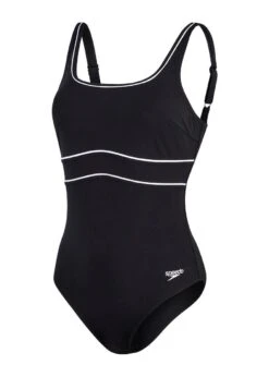SPEEDO SHAPING CONTOUR ECLIPSE 1 PIECE SWIMSUIT - BLACK / WHITE -Speedo Store tumbnail 9007b1a6 fb83 4a74 b4f0 4cf5c79e46ea