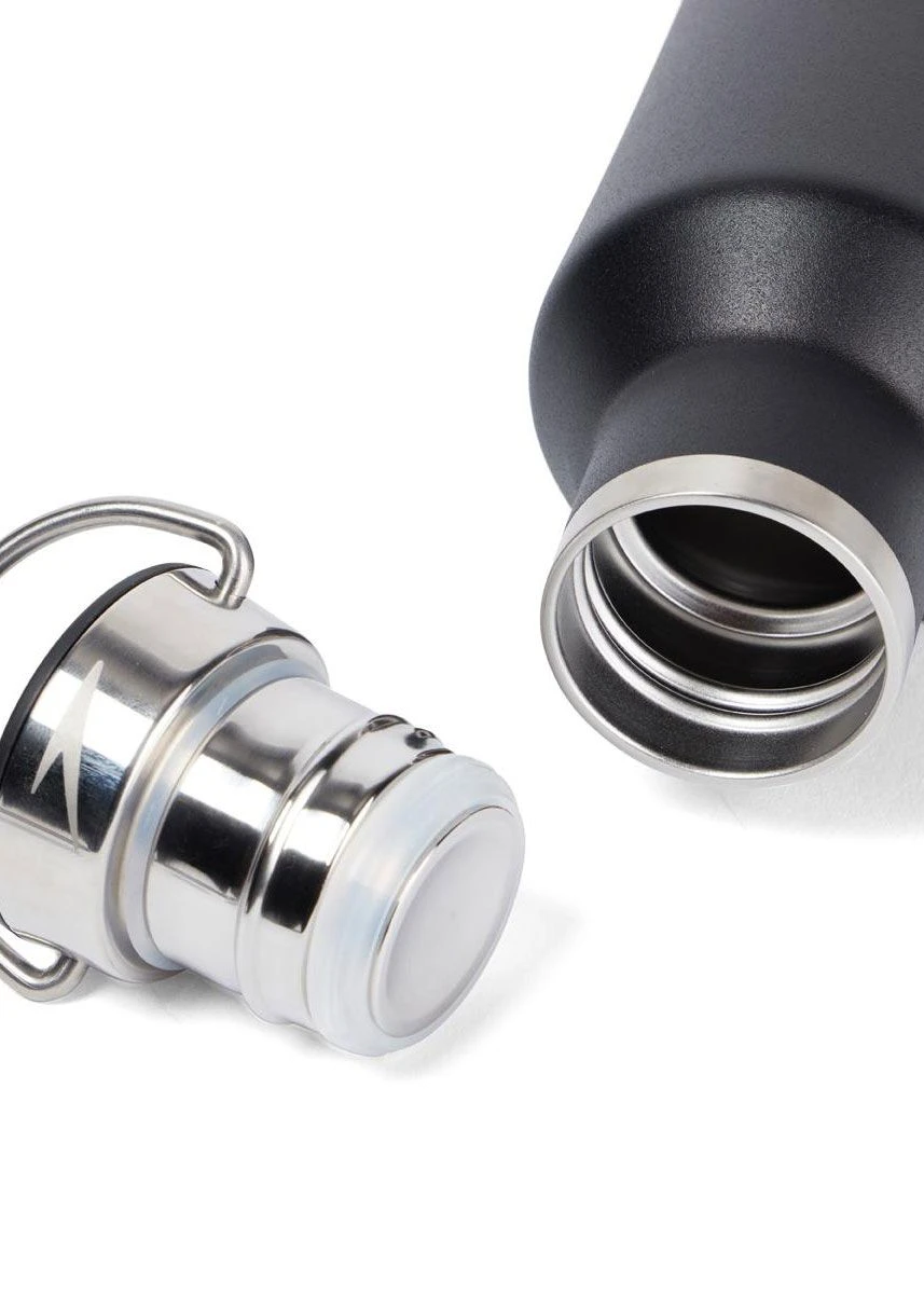 Speedo Metal Water Bottle - Black 5 Speedo Metal Water Bottle - Black - Image 3