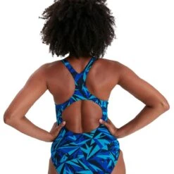 Speedo Boom Logo Allover Medalist Swimsuit - Navy/ Blue/ Pool -Speedo Store tumbnail 94d8d8a8 02d9 4841 8d84 c49031266d62