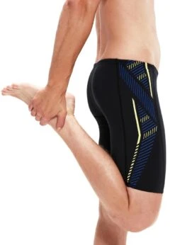 Speedo Tech Panel Jammer - Black/ Chroma Blue/ Spritz -Speedo Store tumbnail 976ca435 9d93 41ef 809b 94040cec3fd1