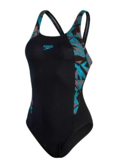 Speedo HyperBoom Splice Muscleback Swimsuit - Black/ Bolt/ Dove Grey -Speedo Store tumbnail 9b8703d6 ede4 4076 a40e cd548ca6d656