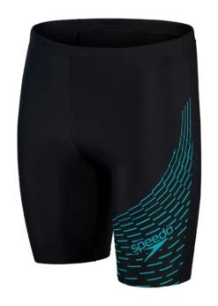 Speedo Medley Logo Jammer - Black/ Aquarium -Speedo Store tumbnail 9cf718c6 f86b 42e3 a859 7add6ff76f8a