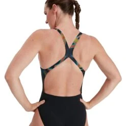 Speedo Placement Digital Powerback Swimsuit - Black/ Lime/ Salso/ Adriatic -Speedo Store tumbnail 9d97b7e3 5492 4064 8983 b5030ca869c9