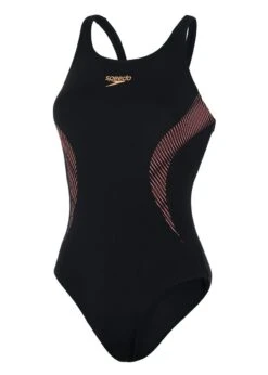 Speedo Placement Muscleback Swimsuit - Black/ Magenta/ Papaya Punch -Speedo Store tumbnail a3d87b7f b8fe 4432 a5b0 278204e16bd6