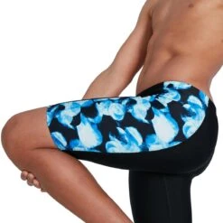 Speedo Boy's Allover Panel Jammer - Black/ Bondi Blue/ Mercurial Blue -Speedo Store tumbnail a4d0a051 d7d6 486c 8dea 84f309f4b651