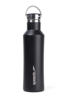 Speedo Metal Water Bottle - Black