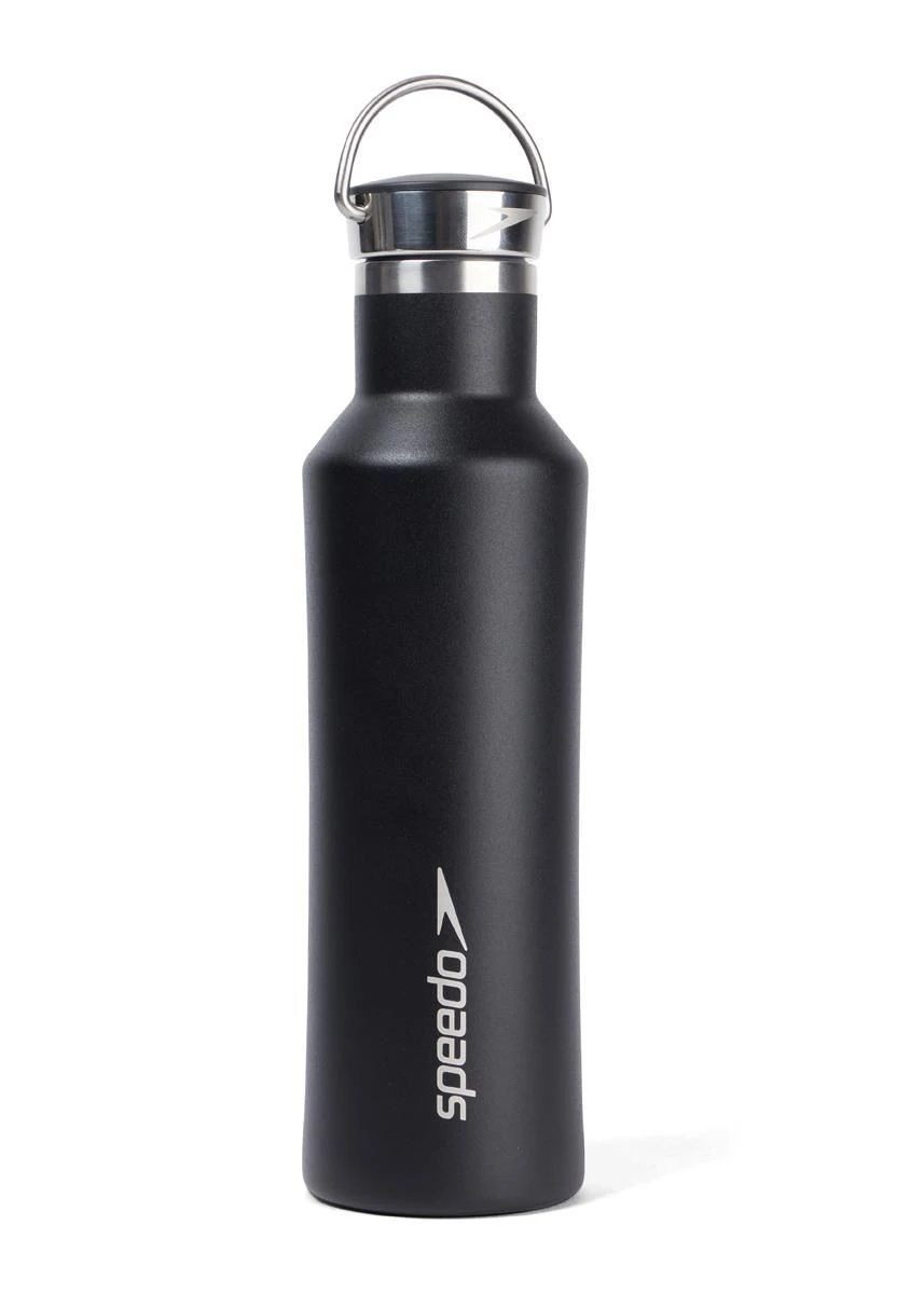 Speedo Metal Water Bottle - Black 3 Speedo Metal Water Bottle - Black