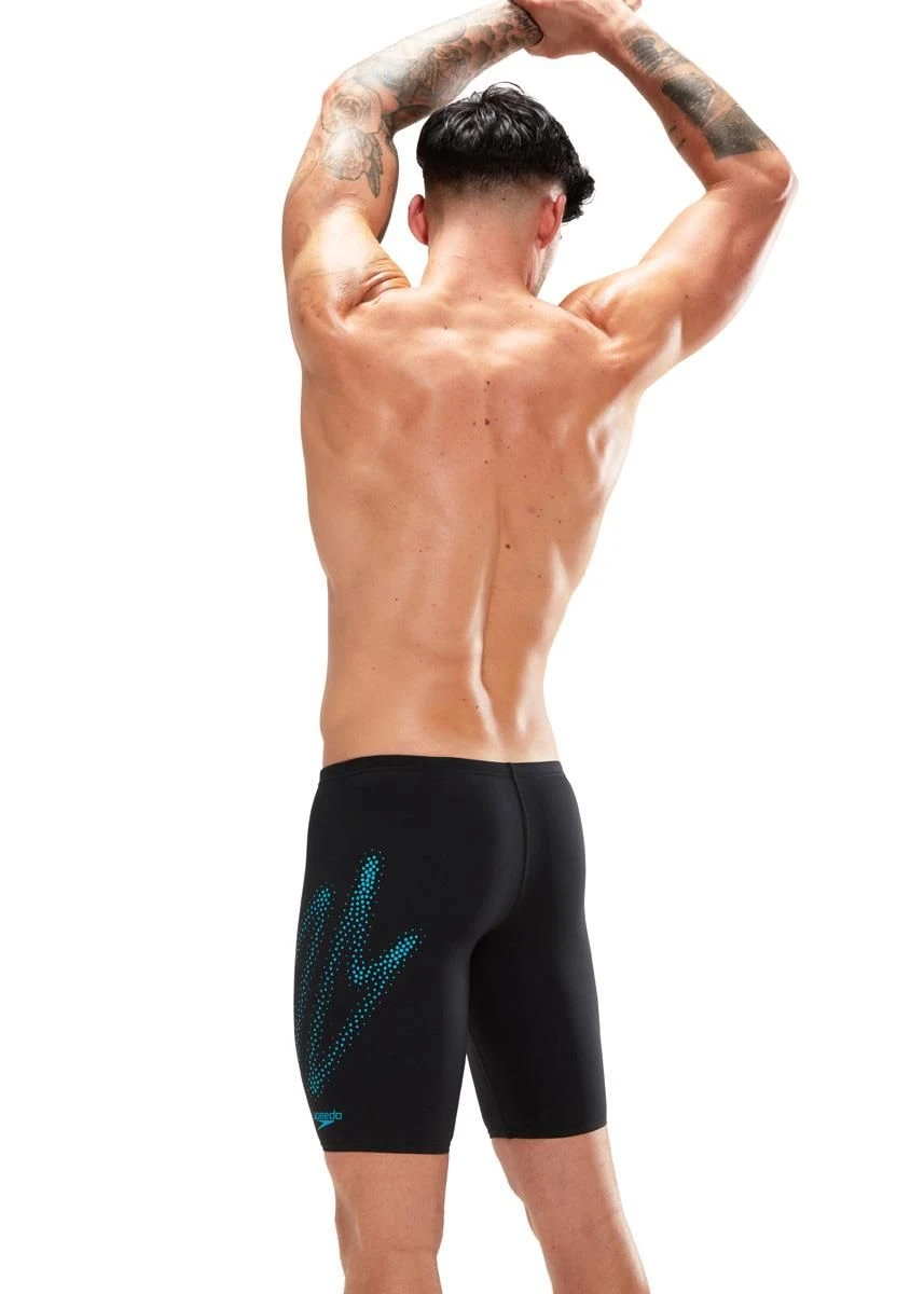 Speedo HyperBoom Placement Jammer - Black/ Bolt 6 Speedo HyperBoom Placement Jammer - Black/ Bolt - Image 4