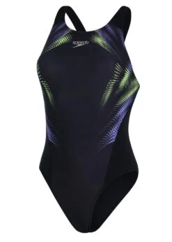 Speedo Placement Digital Recordbreaker Swimsuit - Black/ Fluo Yellow/ Ultraviolet -Speedo Store tumbnail abbf8557 740c 466b bdcc d425febdf645