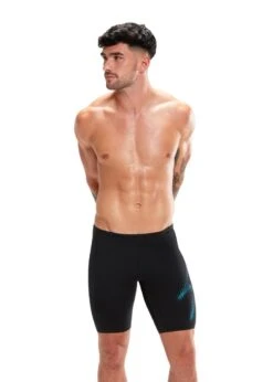 New Arrival 7 Speedo HyperBoom Placement Jammer - Black/ Bolt