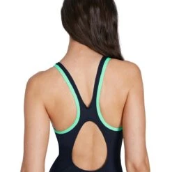 Speedo Boom Logo Splice Muscleback Swimsuit - Ture Navy/ Fake Green -Speedo Store tumbnail aff79a7f 7c3a 4588 8ce1 07eb43045c44