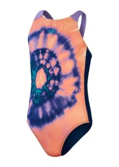Speedo Girl's Printed Pulseback Swimsuit - Soft Coral/ Ammonite/ Aquarium/ Miami Lilac -Speedo Store tumbnail b26dcc86 20bc 41b9 808e fe16fd5fc223