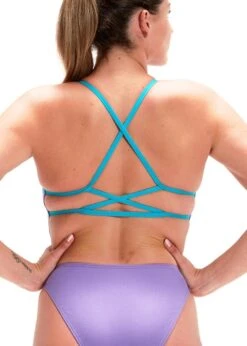 Speedo Solid Lattice Back Swimsuit - Miami Lilac/ Aquarium -Speedo Store tumbnail b66599fd 3727 440c a587 f39e1d110b8f