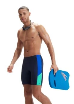 Speedo Dive Jammer - True Navy/True Cobalt/Green Glow -Speedo Store tumbnail bbdac2a8 0978 4131 88f9 89fb1f6be868
