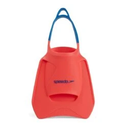 Speedo Biofuse Fitness Fins - Fluro Tangerine/ Pool Blue/ Blue Flame