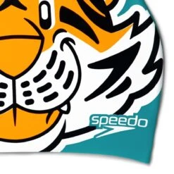 Speedo Infant Learn To Swim Aanadi Bengali Tiger Cub Swim Cap -Speedo Store tumbnail c0849874 1ea1 4fd3 9c02 1be8103eec52