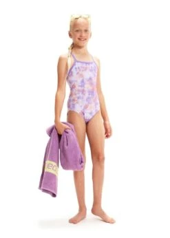 Speedo Girl's Printed Thinstrap Muscleback Swimsuit - Miami Lilac/ Soft Coral/White 8 Speedo Girl's Printed Thinstrap Muscleback Swimsuit - Miami Lilac/ Soft Coral/White -Speedo Store tumbnail c16178ab 4a43 4871 936d c970cc35b2fe