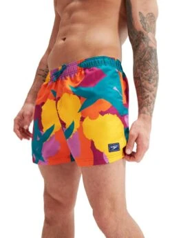 Speedo Digital Printed Leisure 14" Swim Short - Neon Violet / Ocean Depths / Mango / Berry Cool -Speedo Store tumbnail c9e290a3 dd3f 41d1 90c3 726de193a867