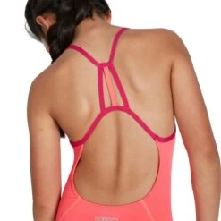 Speedo Girl's Lane Line Back Swimsuit - Phoenix Red/ Magenta -Speedo Store tumbnail cc3d0b74 e274 453d b199 f5d9a0cbdc5f