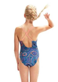 Speedo Girl's Allover Printed Twinstrap Swimsuit - Ammonite/ Soft Coral/ Miami Lilac/ Aquarium -Speedo Store tumbnail cee644f0 c07d 4241 9899 b216e93cc19c
