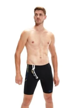 Speedo Tech Panel Jammer - Black/ Chroma Blue/ Spritz -Speedo Store tumbnail d1a09d67 814d 4d27 9735 12905455a8b3