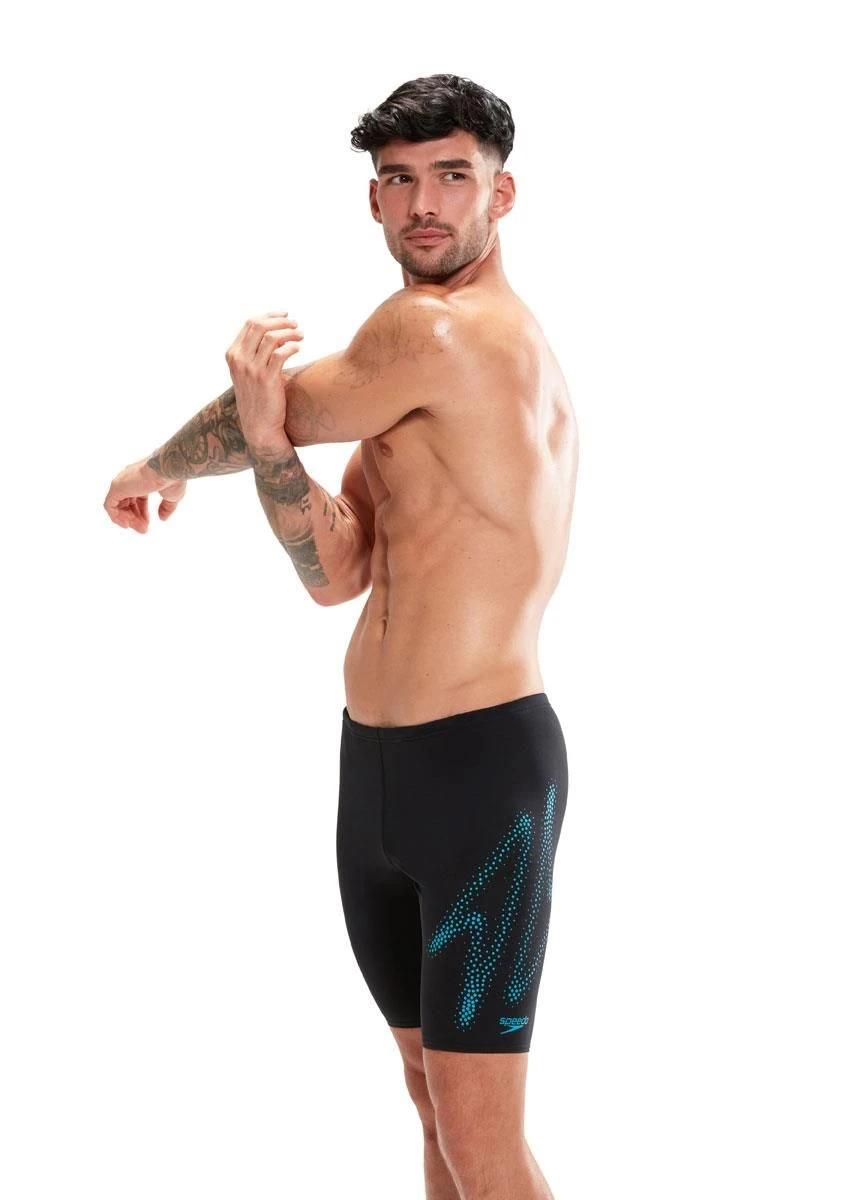 Speedo HyperBoom Placement Jammer - Black/ Bolt 4 Speedo HyperBoom Placement Jammer - Black/ Bolt - Image 2